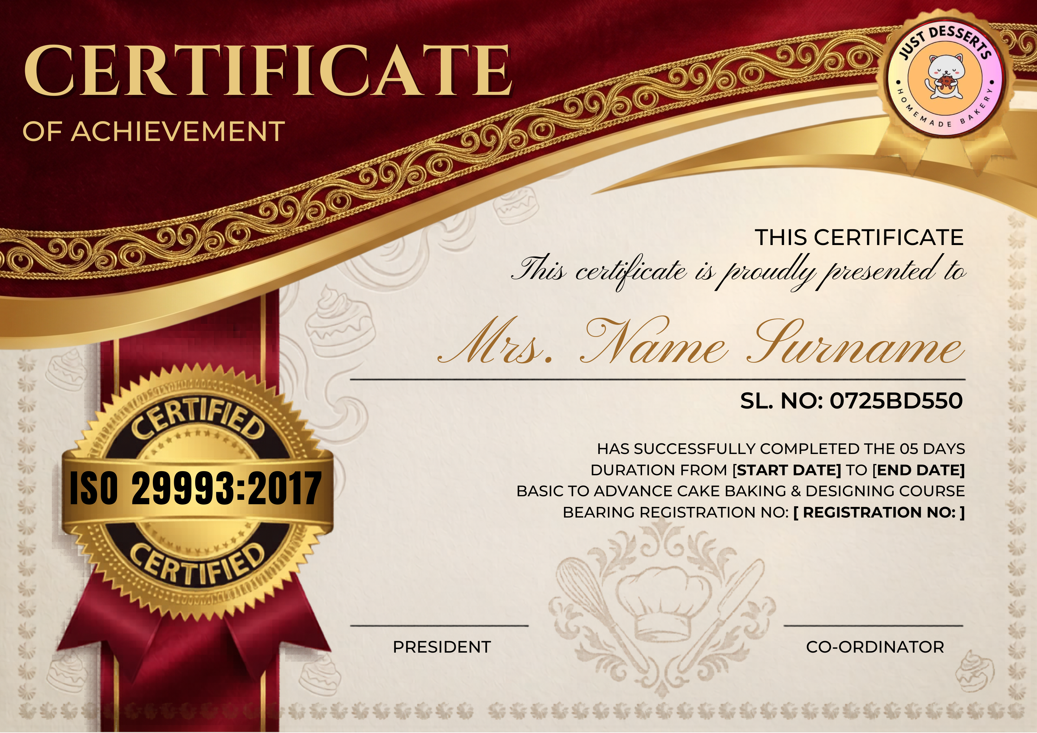 ISO Certificate