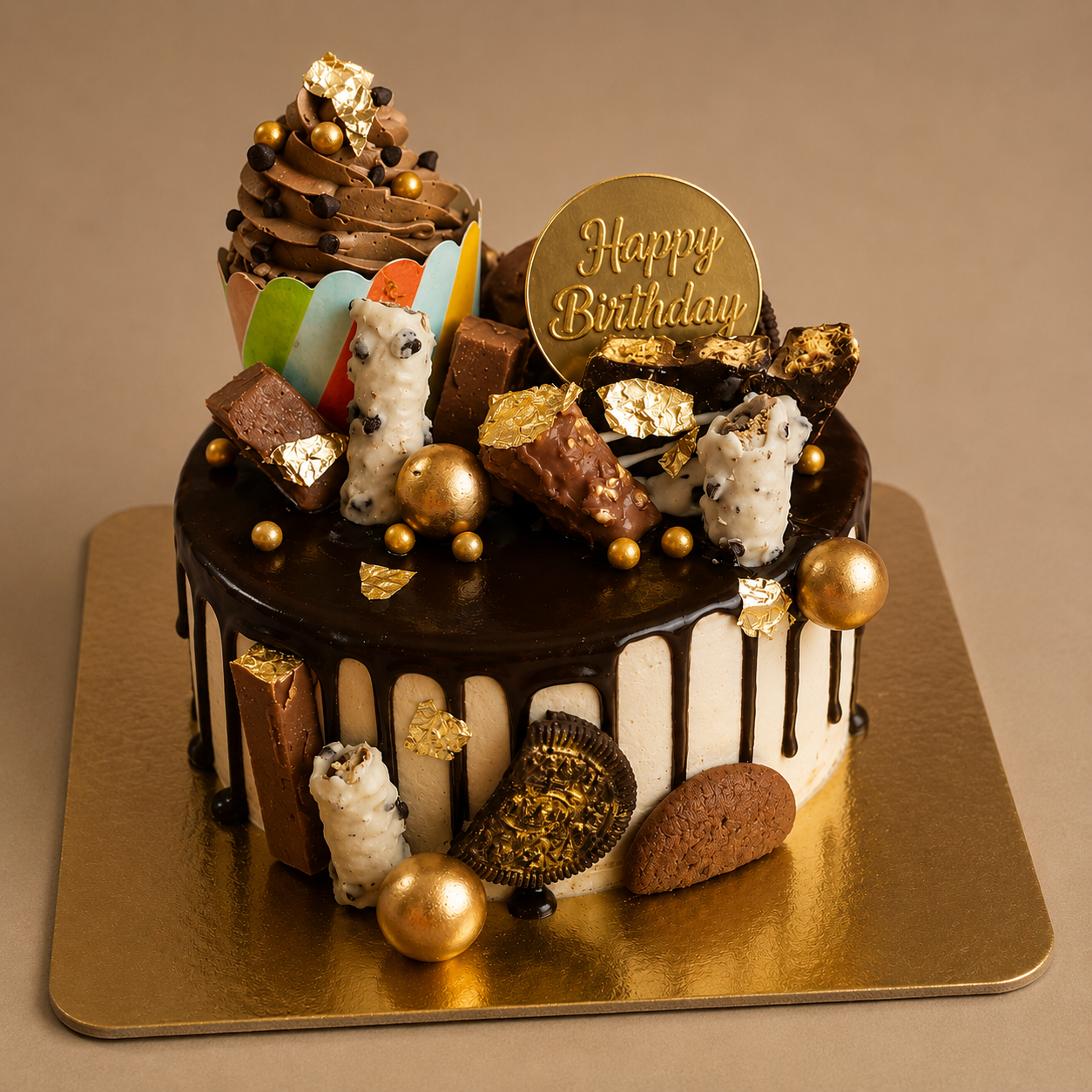Gilded Choco-Tower